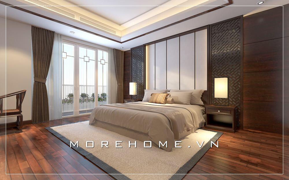 Giường ngủ chung cư hiện đại